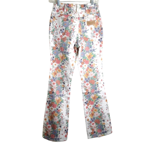 Wrangler Westward 626 Women's Floral Print High Waist Bootcut Jeans Size 29x34 - Picture 5 of 16